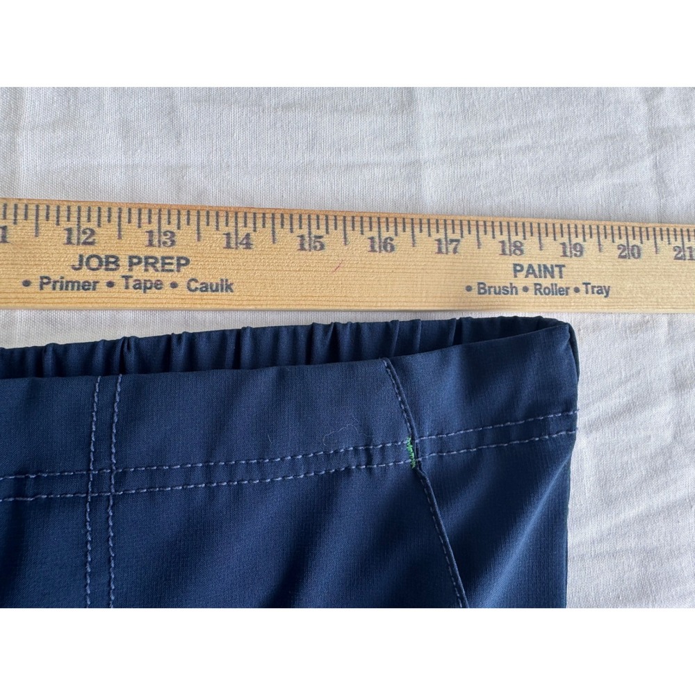 Carhartt Scrub Pants Womens Petite XL Blue‎ Stretch Cargo Workwear Minimalist - Picture 4 of 8